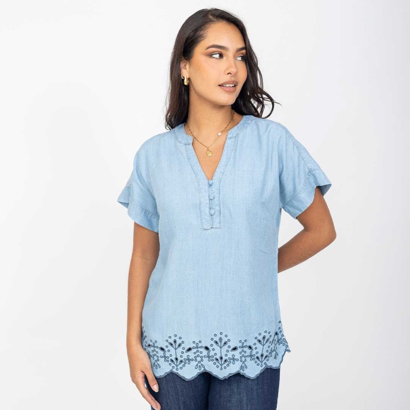 Blusa Jeans Cod.1250029