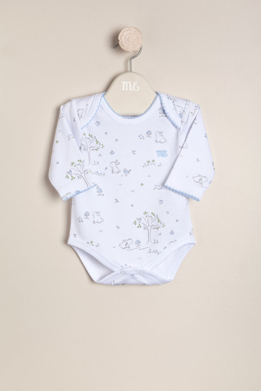 body americano estamp pima bco/cel