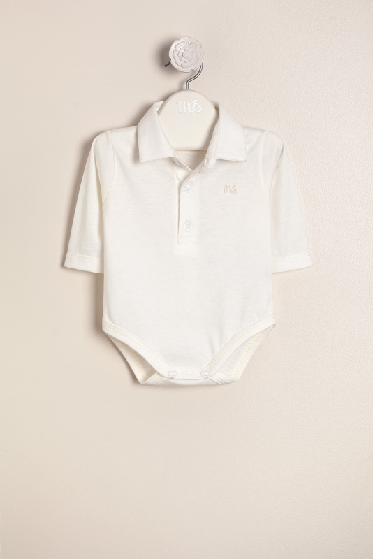 body polito con logo mick crudo