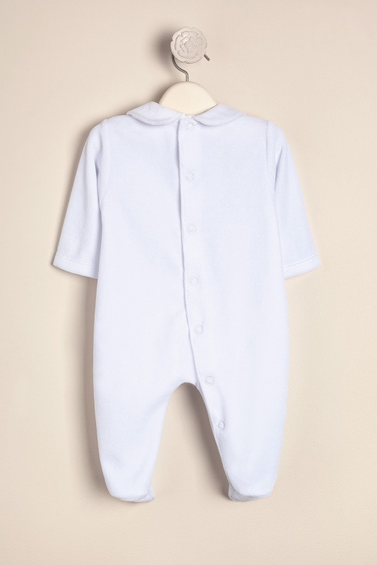 enterito plush bord osito bco/gris