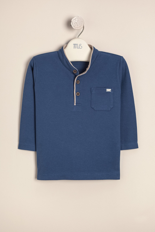 remera pique c/cuello mao forest aero