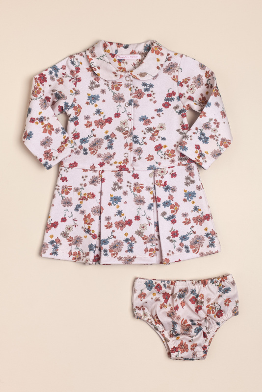 vestido rustico estamp alessia