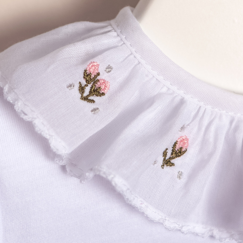 enterito pima cuello bord oli blanco