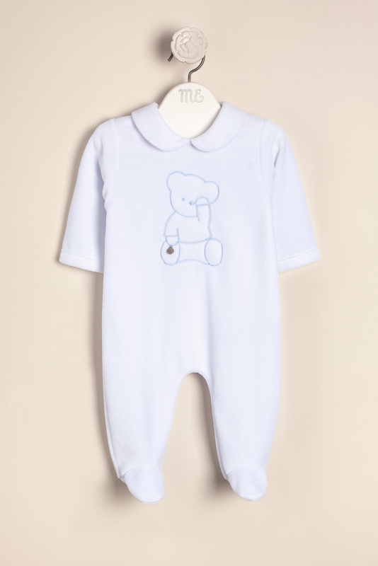 enterito plush bord osito bco/cel