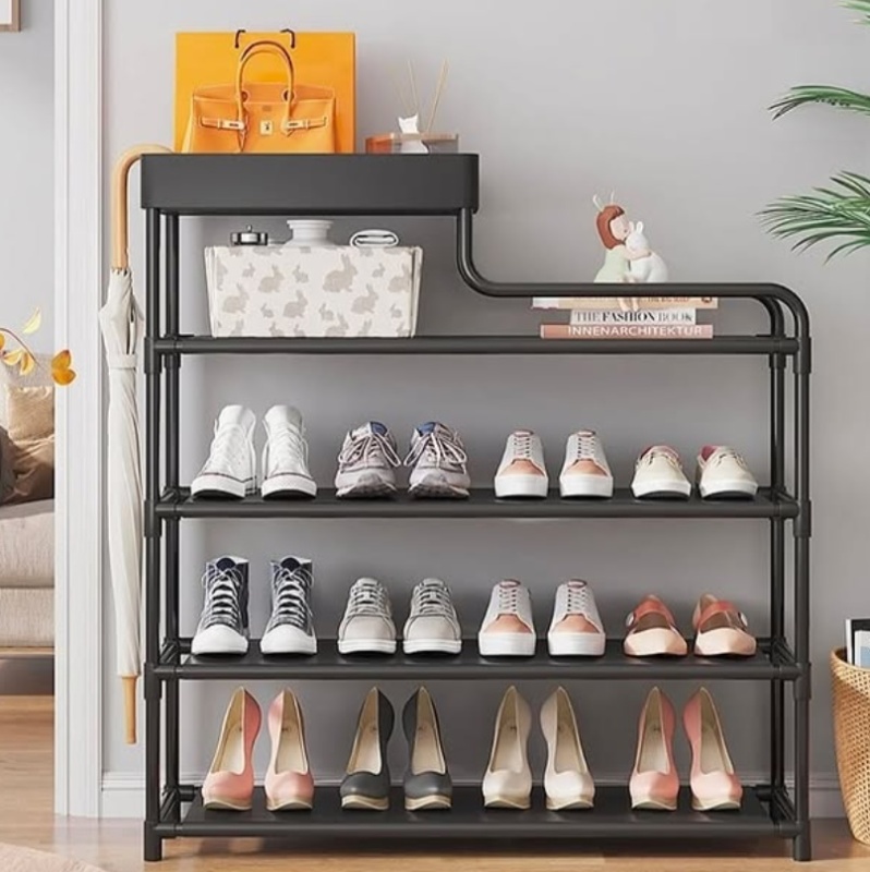 ZAPATERO CON ESTANTE MULTIFUCIONAL