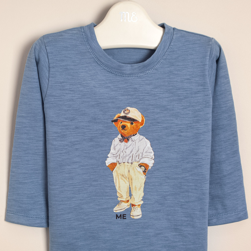 remera flame aero polo bear