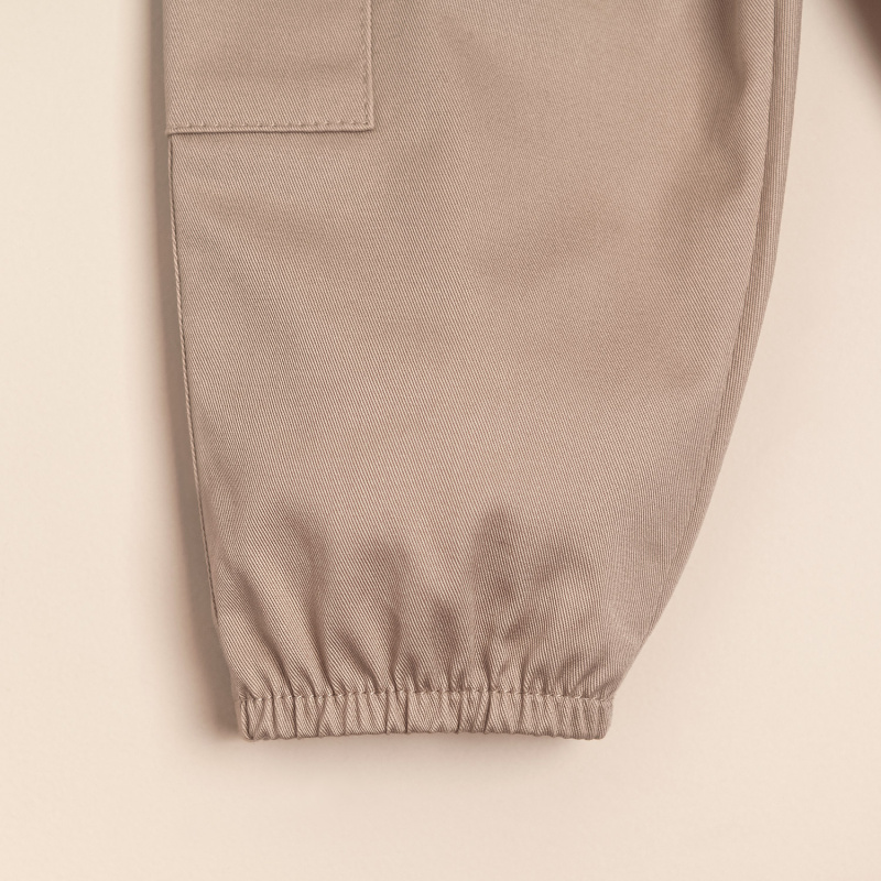 pantalon de gabardina forets vison