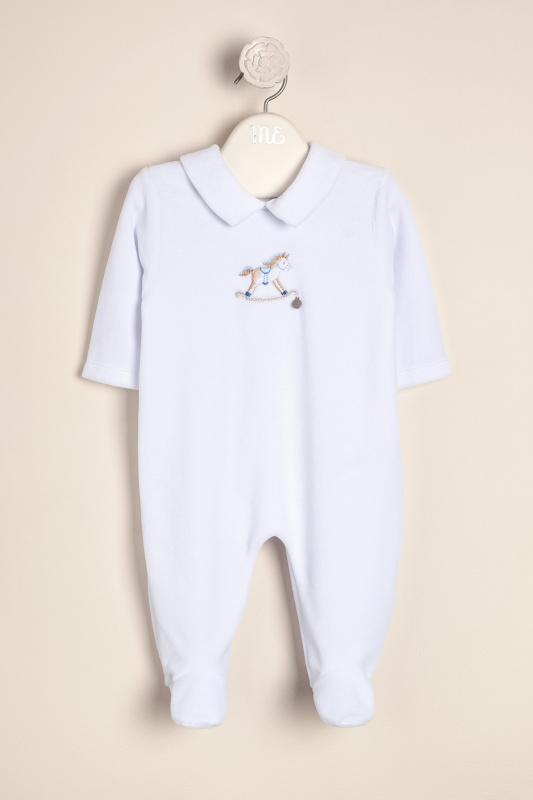 enterito plush bord rockin horse bco/cel