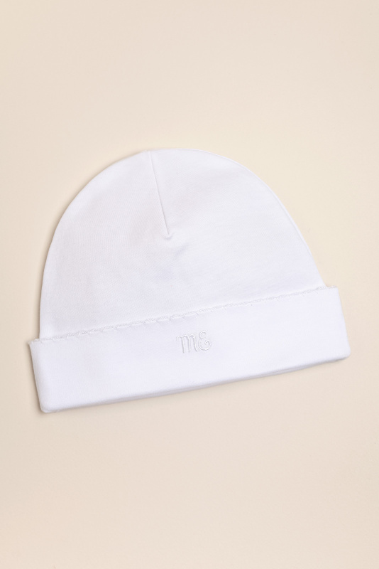 gorro basico ME blanco