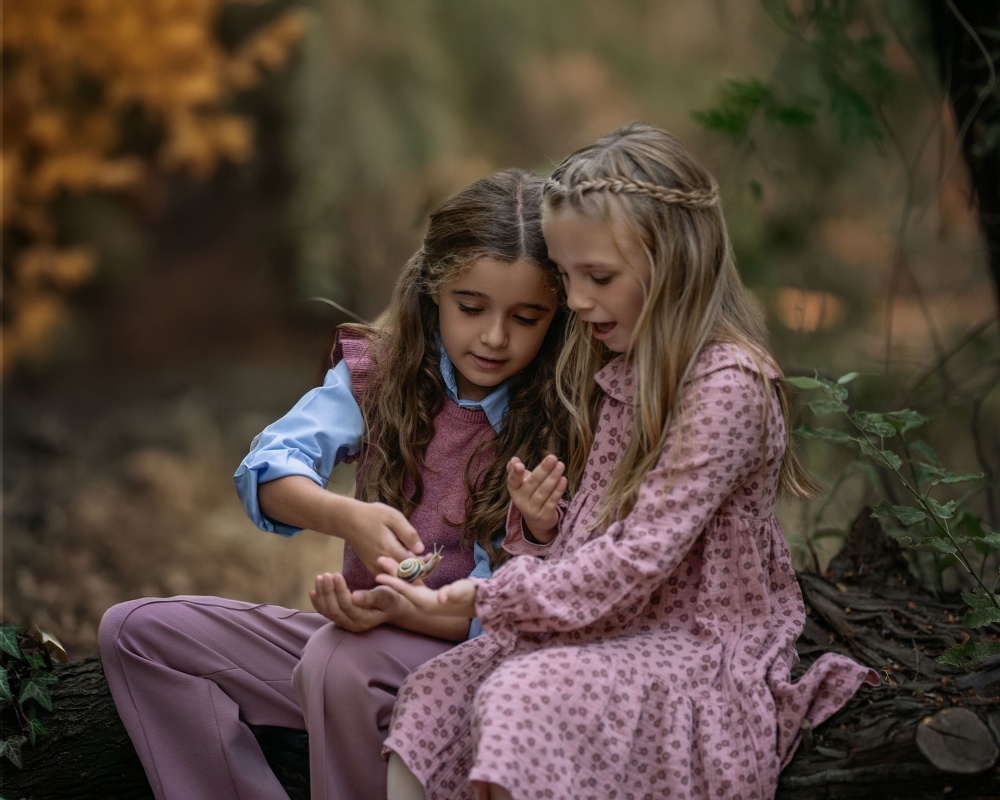 vestido de gasa doble estamp exclusivo jazmin