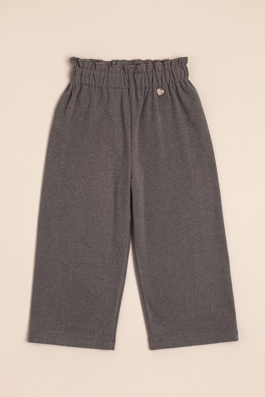 pantalon de fleece gris