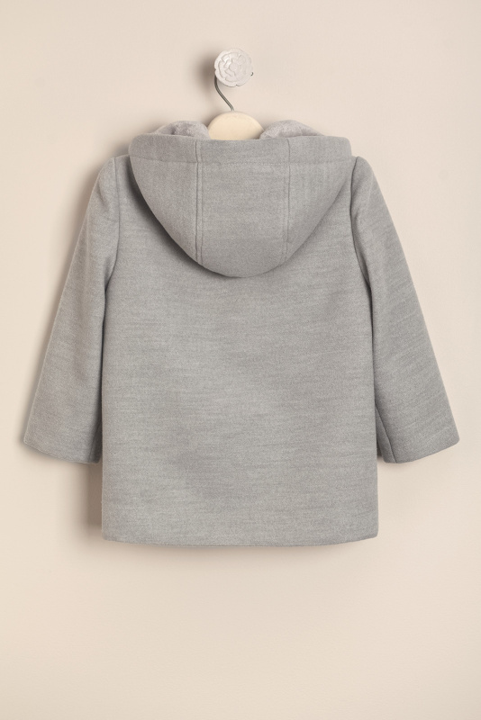 sacon con capucha gerorg gris