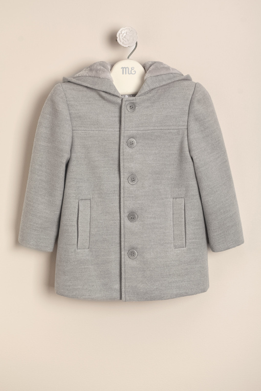 sacon con capucha gerorg gris