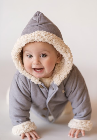 campera con pielcita winter gris