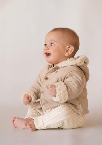 campera con pielcita winter beige