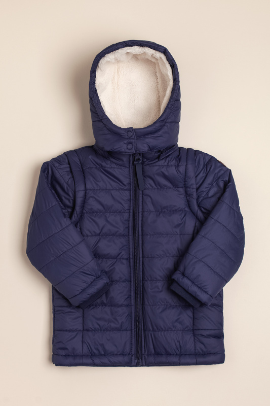 campera forrado azul