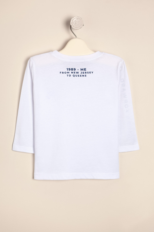 remera alg estampado world bl