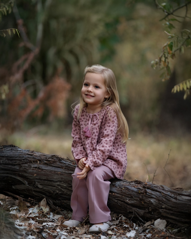 blusa de gasa estampado jazmin