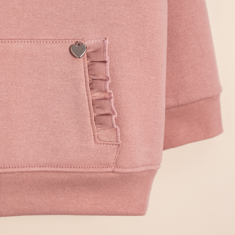 buzo frisa c/voladitos indi rosa roma