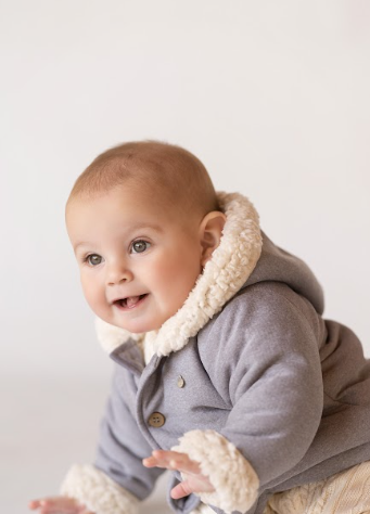 campera con pielcita winter gris