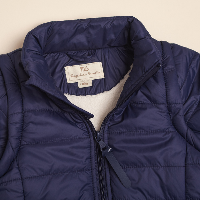 campera forrado azul