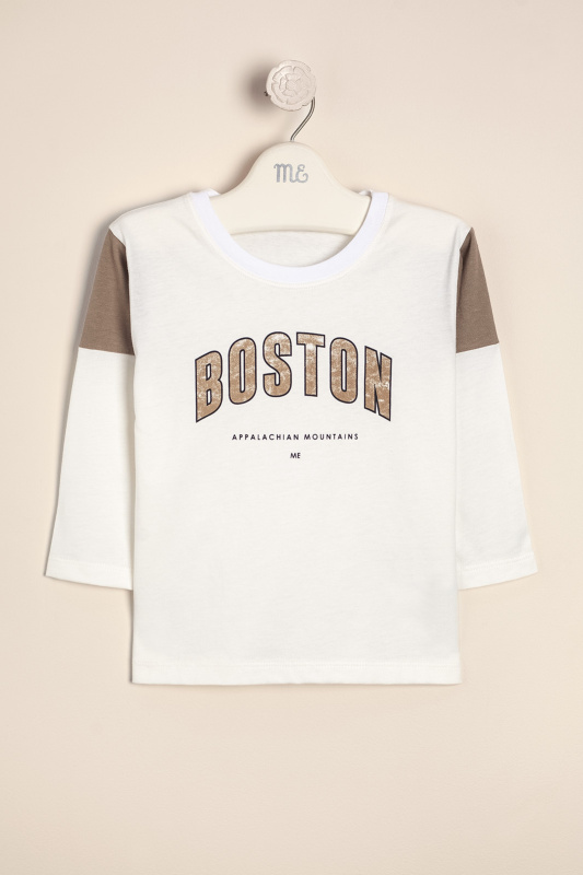 remera alg estamp boston crudo