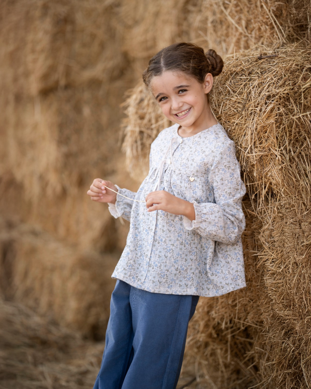 blusa estamp exclusivo carmela