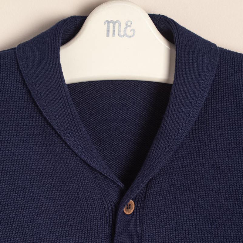 saco smocking essen azul