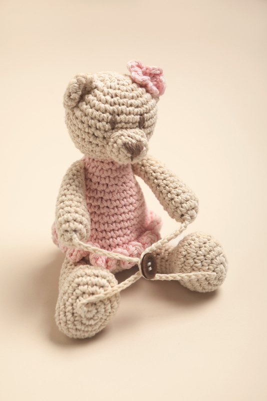 pequeños abrazadores rosa c/beige