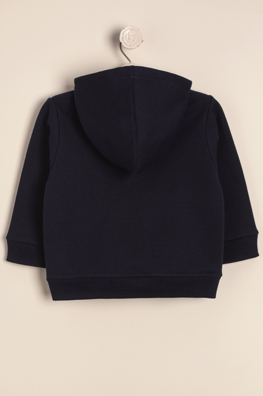 buzo frisa estamp milan azul