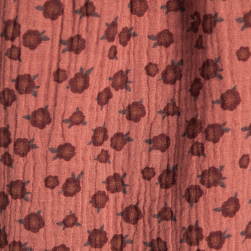 vestido de gasa doble estamp exclusivo jazmin