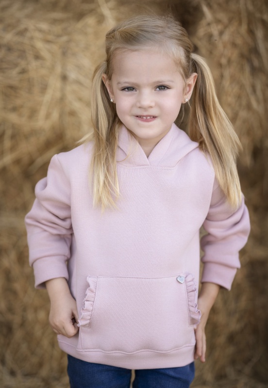 buzo frisa c/voladitos indi rosa roma