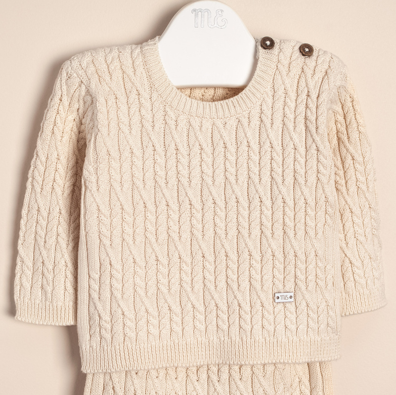 conjunto con trenzas braids crudo