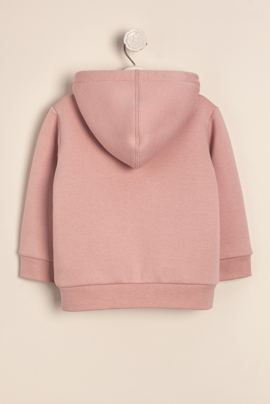 campera frisa indi rosa romantica