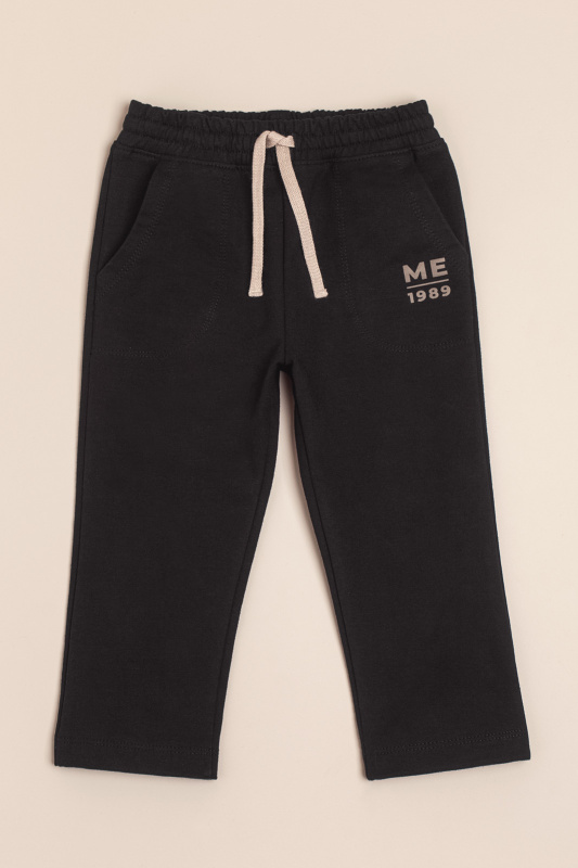 pantalon rustico de alg negro