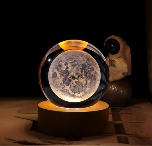 LAMPARA LUNAR 3D