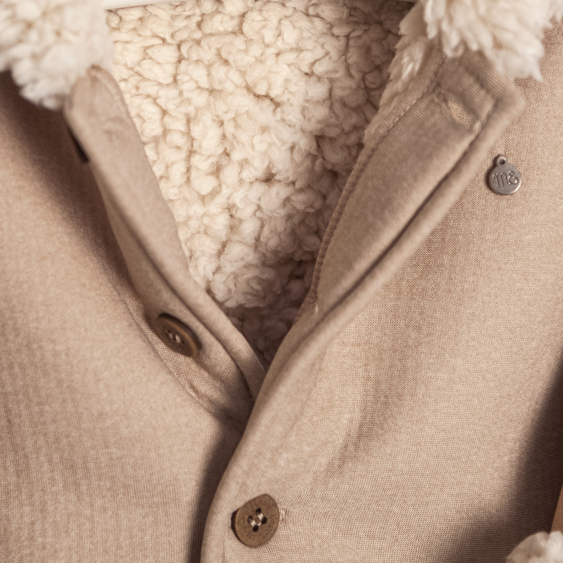 campera con pielcita winter beige