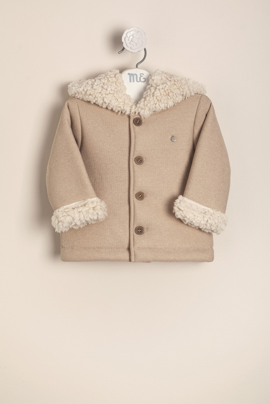 campera con pielcita winter beige