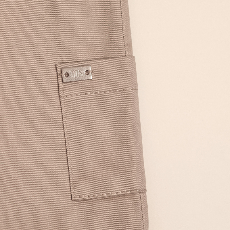 pantalon de gabardina forets vison