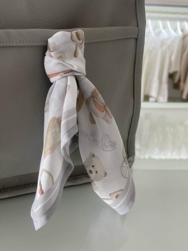 valija sanatorio simil cuero gris