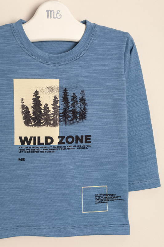 remera flame estamp nature aero