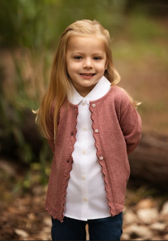 saco con doble volado bye granate