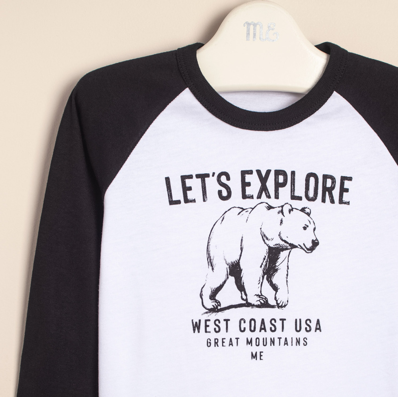 remera algodon estamp explorer bl