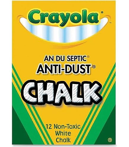 TIZA BLANCA 12 UNID. CRAYOLA