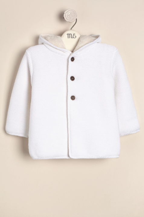 campera de santa clara pielcita blanco
