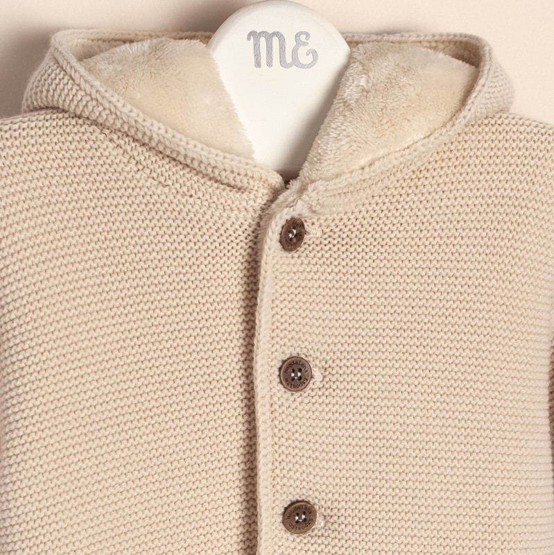 campera santa clara pielcita beige