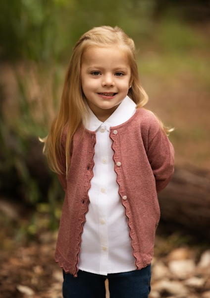 saco con doble volado bye granate