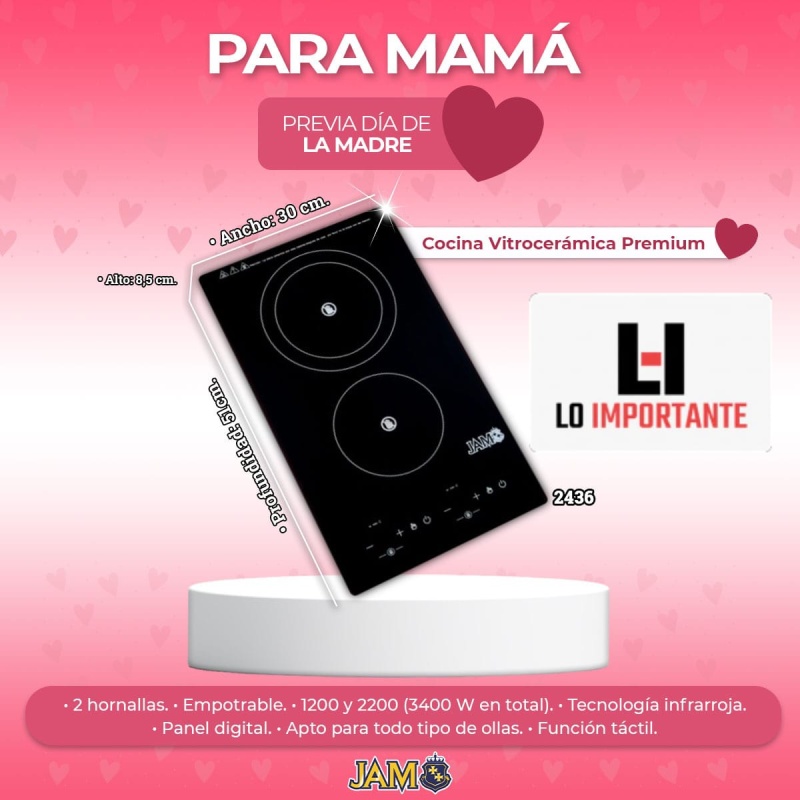 COCINA VIOCERAMICA PREMIUM