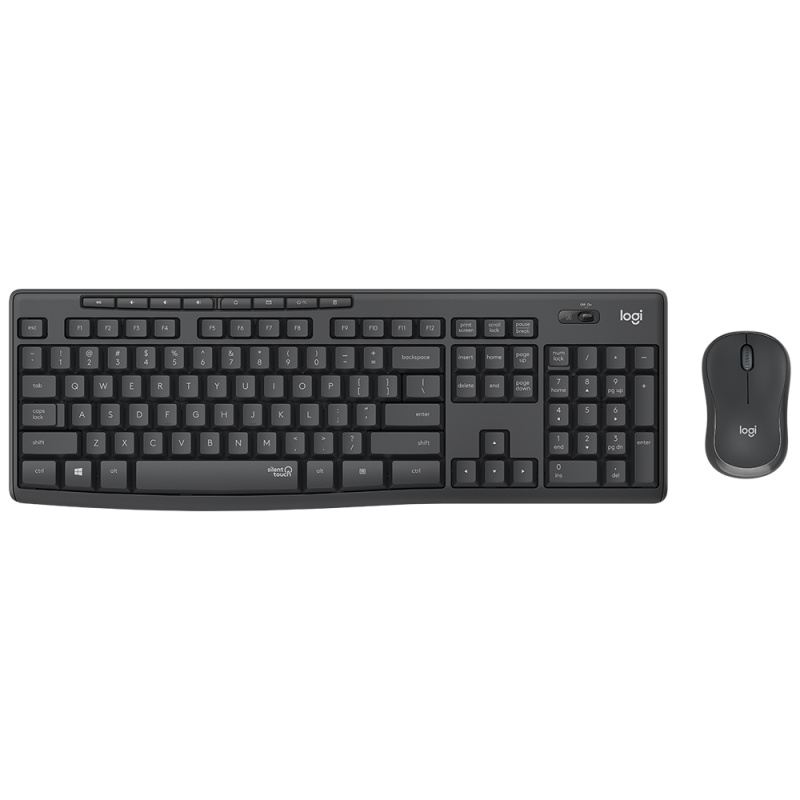 Kit Logitech MK295 Silent Wireless 920-009792 Teclado + Mouse inalámbricos Español - Negro