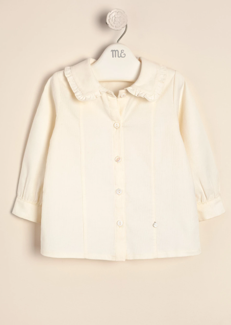 camisa de corderoy idra crudo